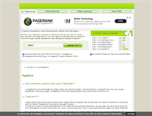 Tablet Screenshot of pagerank.fr